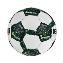 Piłka rekreacyjna Derbystar DFB MINIball Brilliant v25 (Obwód: 47 cm) biało/czarna/zielona - 1 sztuka
